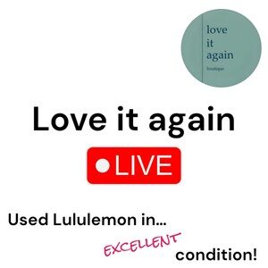LULULEMON Live show reminder!  Get notified by ‘liking’ this post.